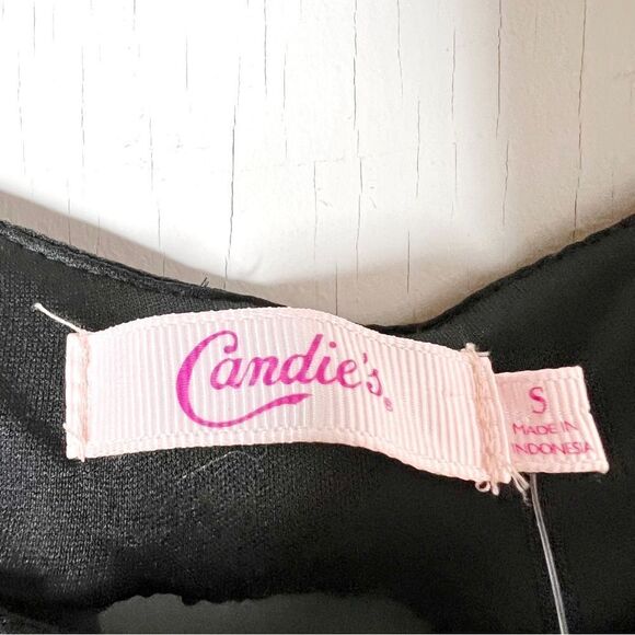 Candies Fit N Flare Bow Back Dress NWT - Picture 4 of 10